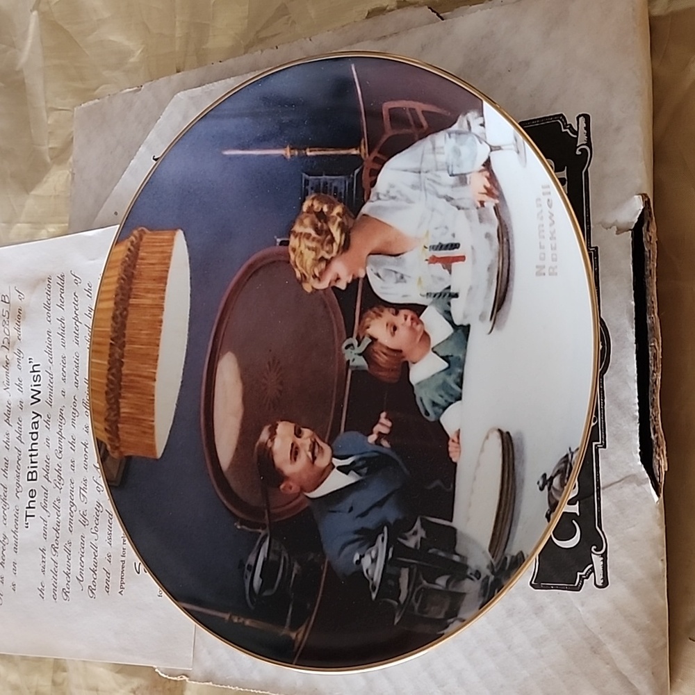 EDWIN M. KNOWLES PLATE